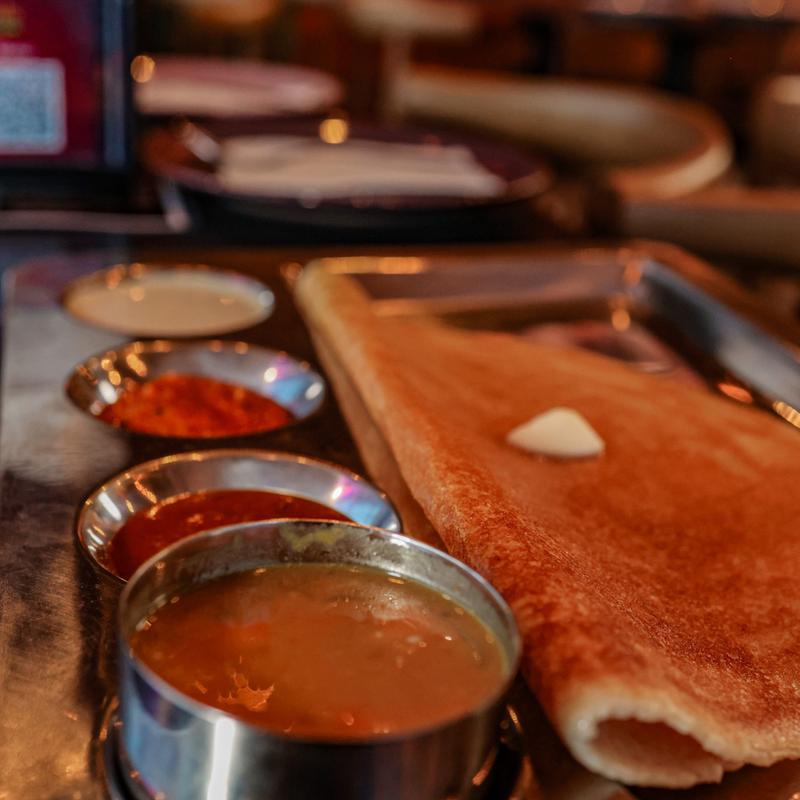 menu item 9 of 9, Bangalore Benne Ghee Dosa (Select Type)