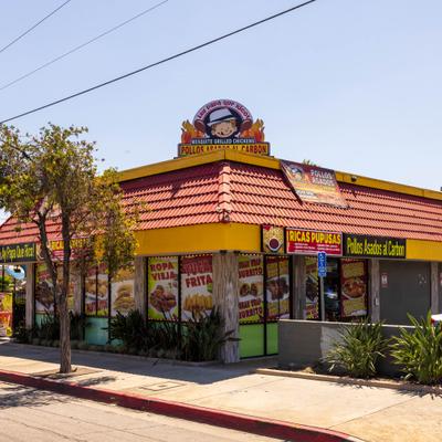 Outdoor view of the restaurant.