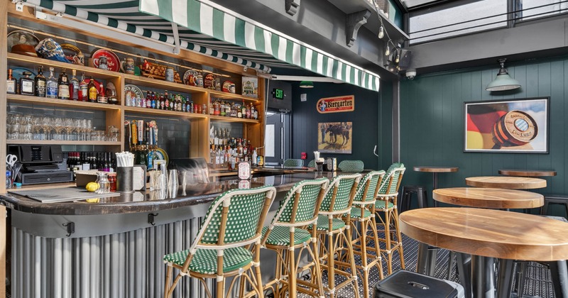 Interior, bar area