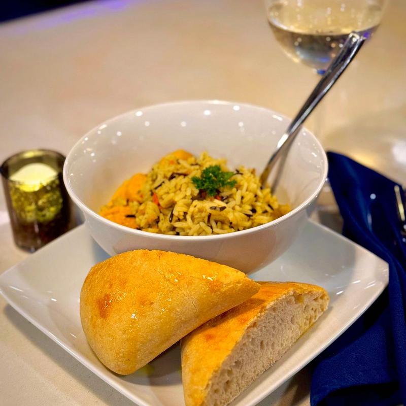 Seafood Newburg + Wild Rice photo