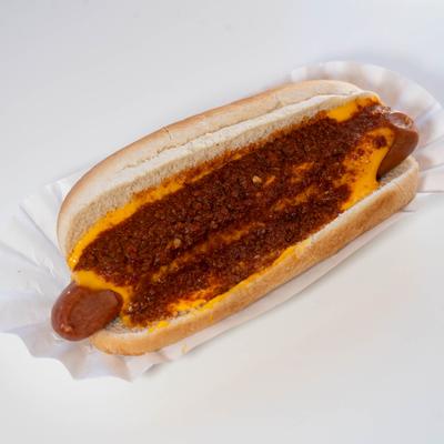 Chilli Cheese Dog.