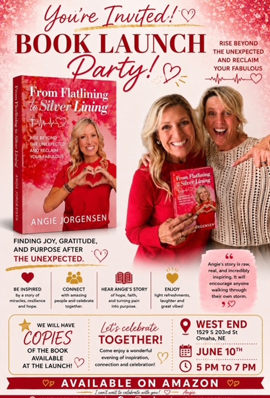Angie Jorgensen's Book Launch Party event photo
