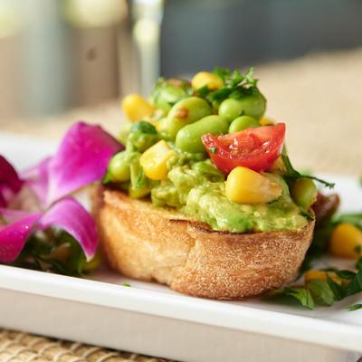A served Avocado Toast.