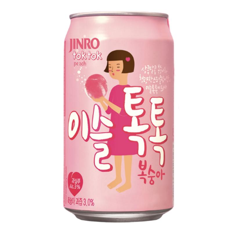 Jinro Tok Tok - Peach photo