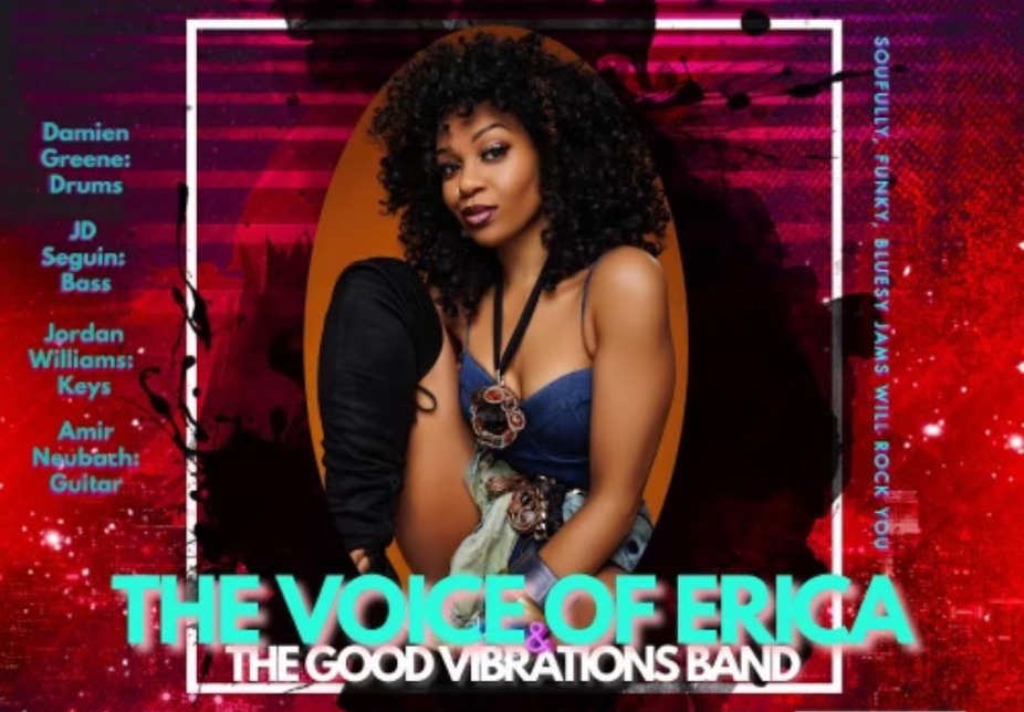The Voice of Erica Performing Live 3/24 @8pm event photo