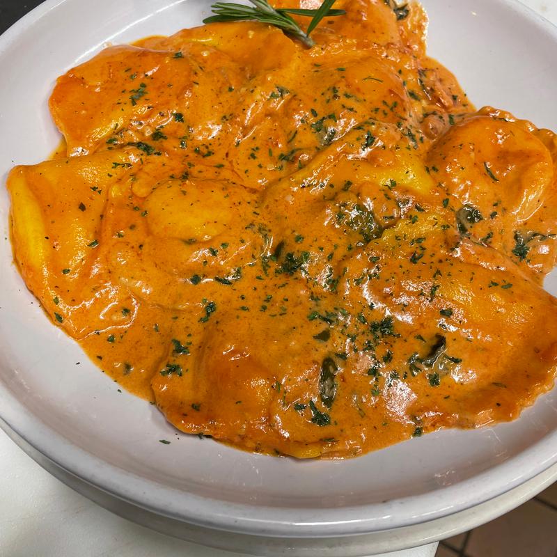 Lobster ravioli photo