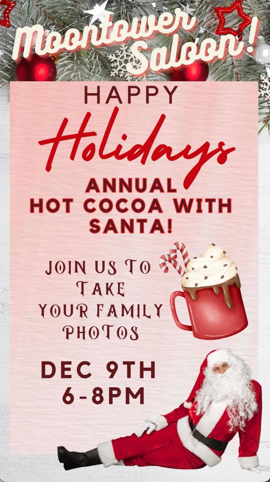 Annual Hot Cocoa with Santa Clause event photo