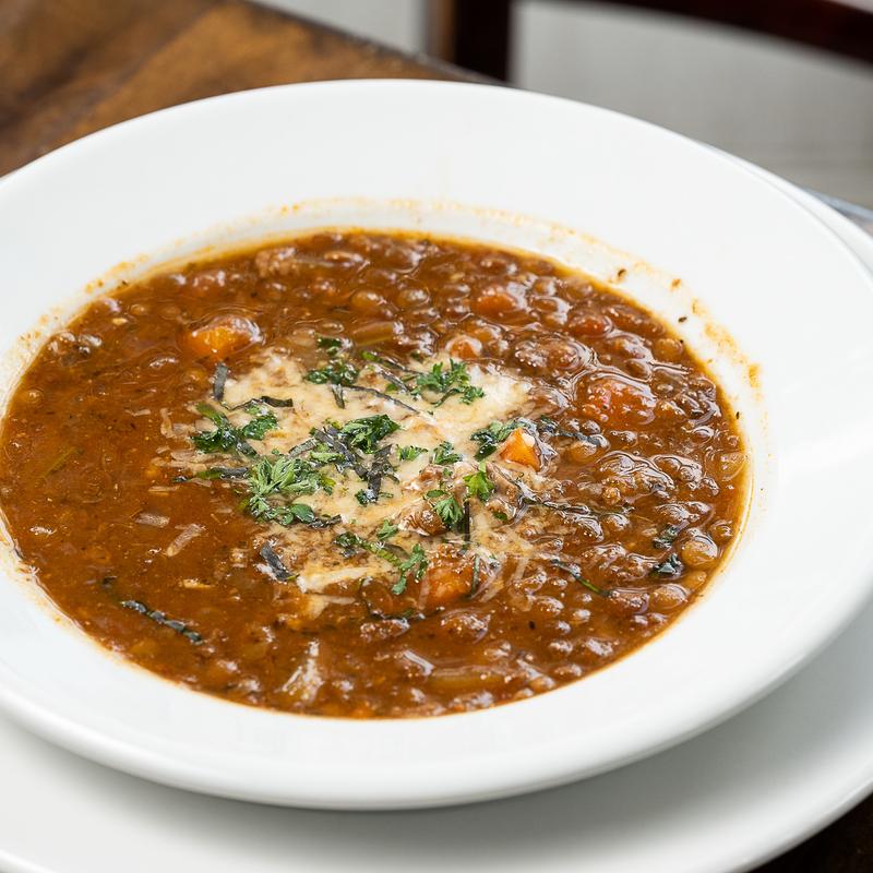 Zuppa di Salsiccia e Lenticchie photo