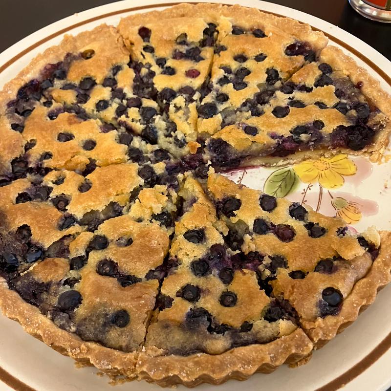 Blueberry Almond Tart photo