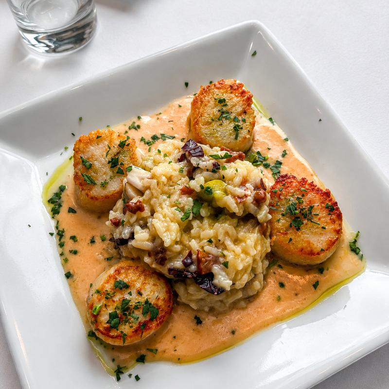 Pan Seared Sea Scallops photo