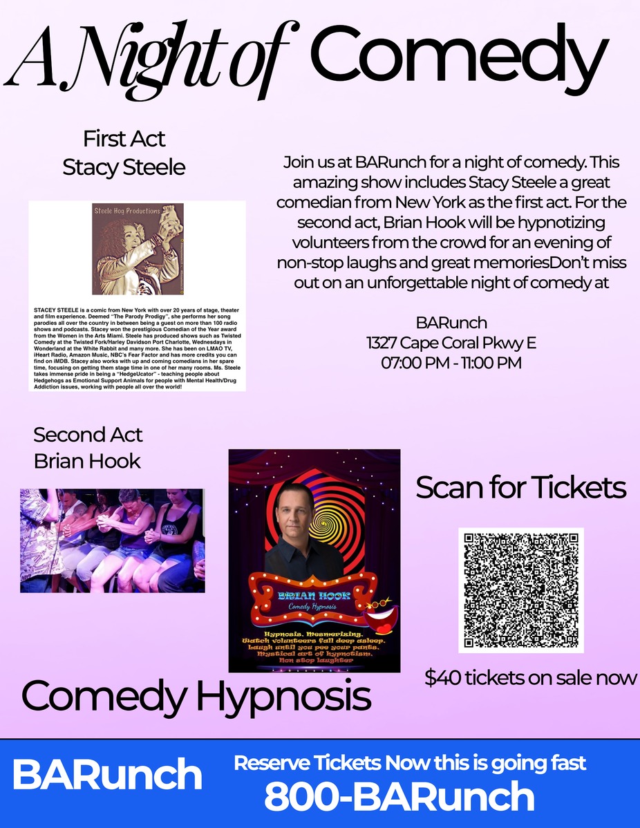 A Night of Comedy and Hypnosis event photo