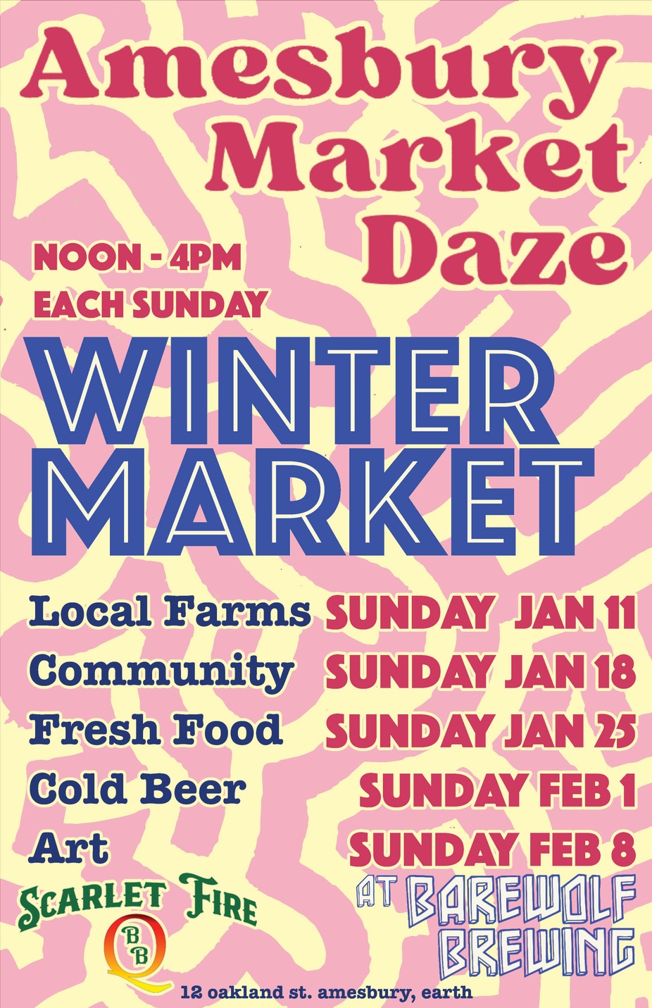 AMESBURY MARKET DAZE WINTER MARKET event photo