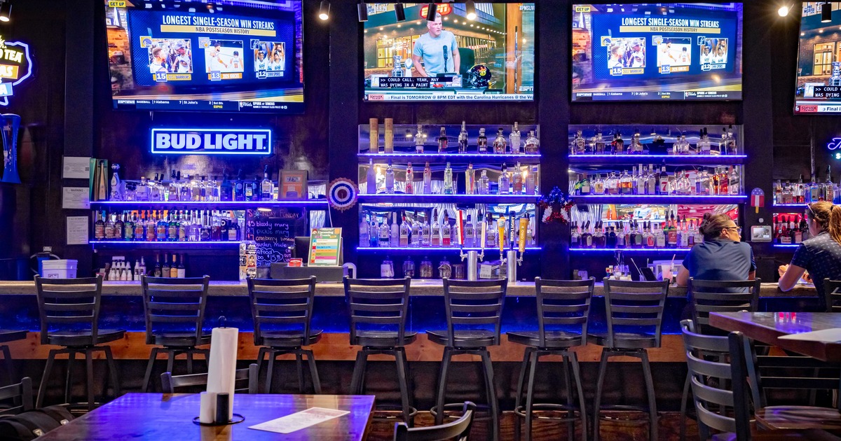 Interior, bar area