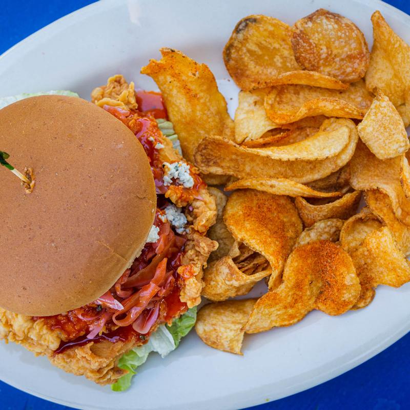 Honey Buffalo Fried Chicken Sandwich photo