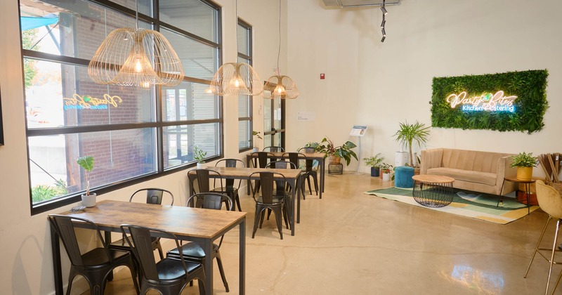 Interior, dining area