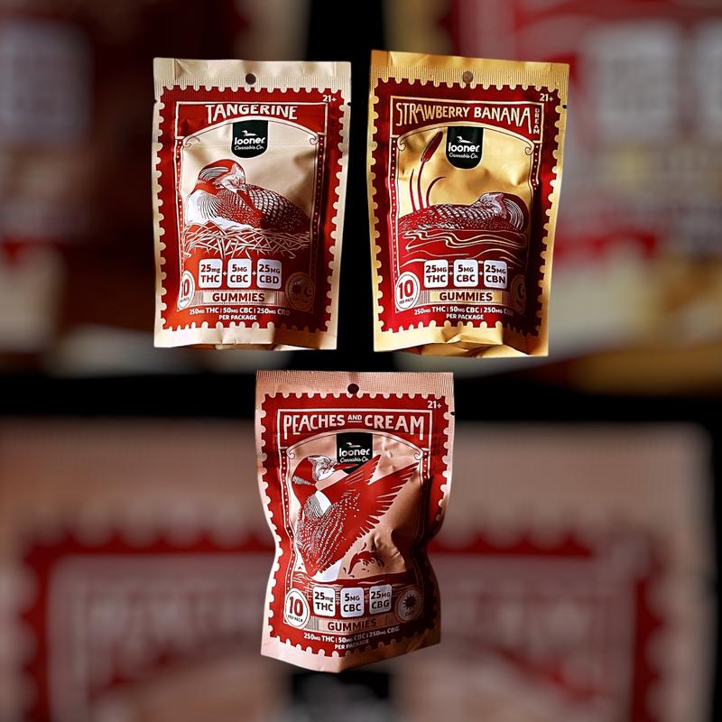 Looner Peaches + Cream Gummies photo