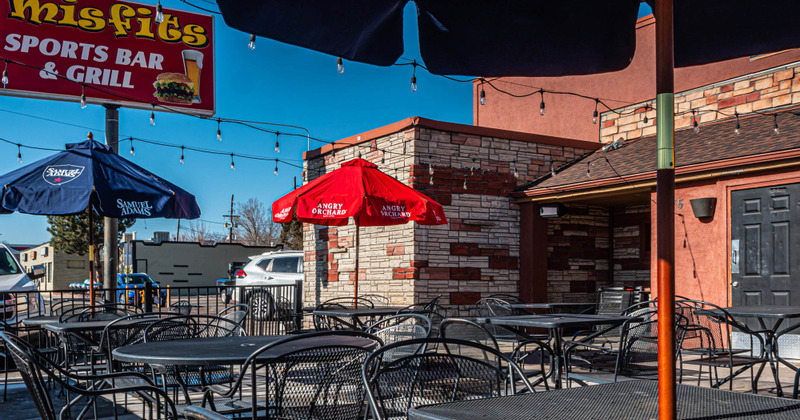 Exterior, patio area