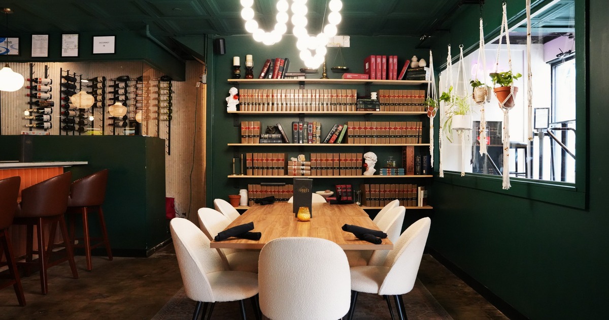 Interior, dining space