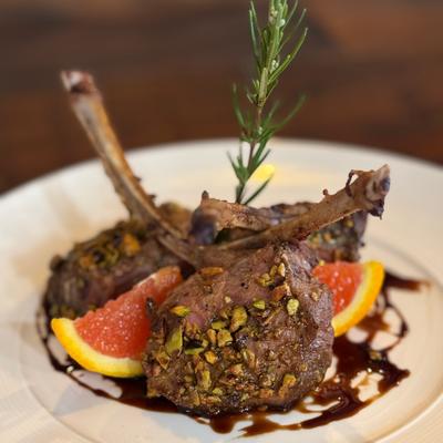 Honey and Orange Marinated Lamb Lolli Pops.