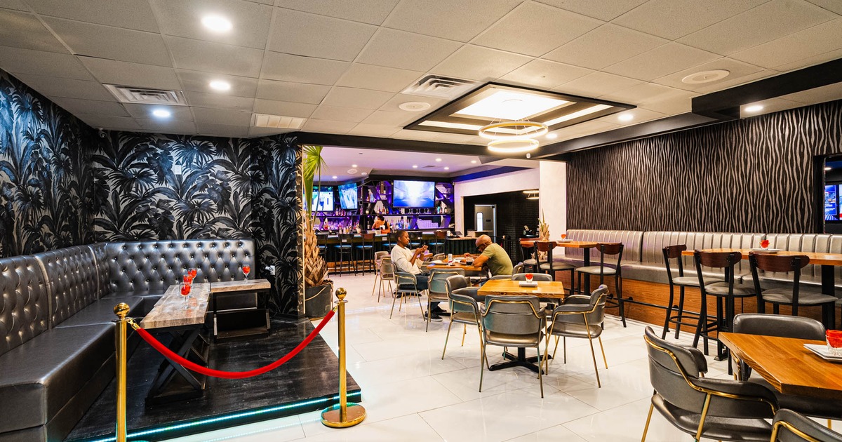 Interior dining area