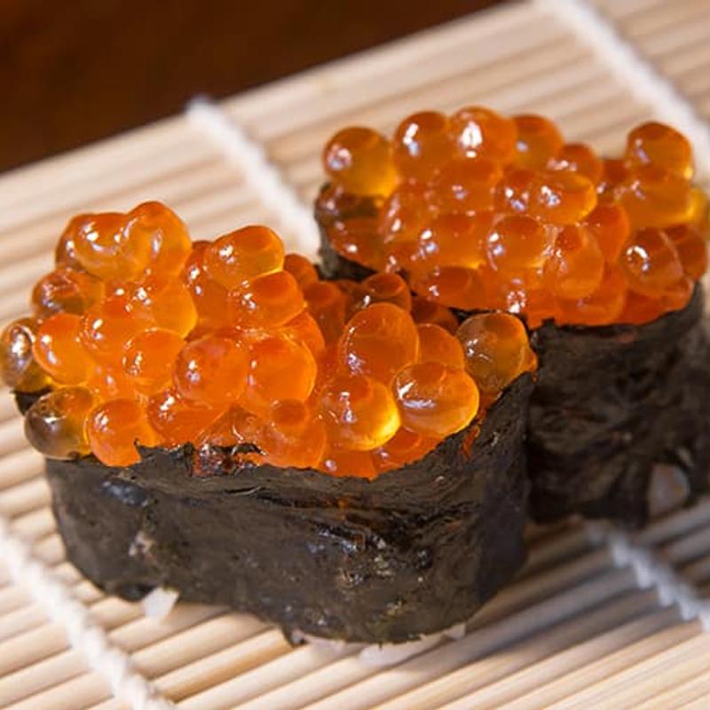 2 Piece Salmon Roe Sushi photo