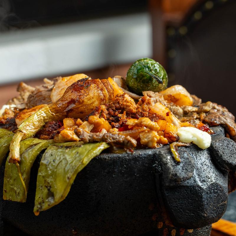 menu item 10 of 13, Molcajete