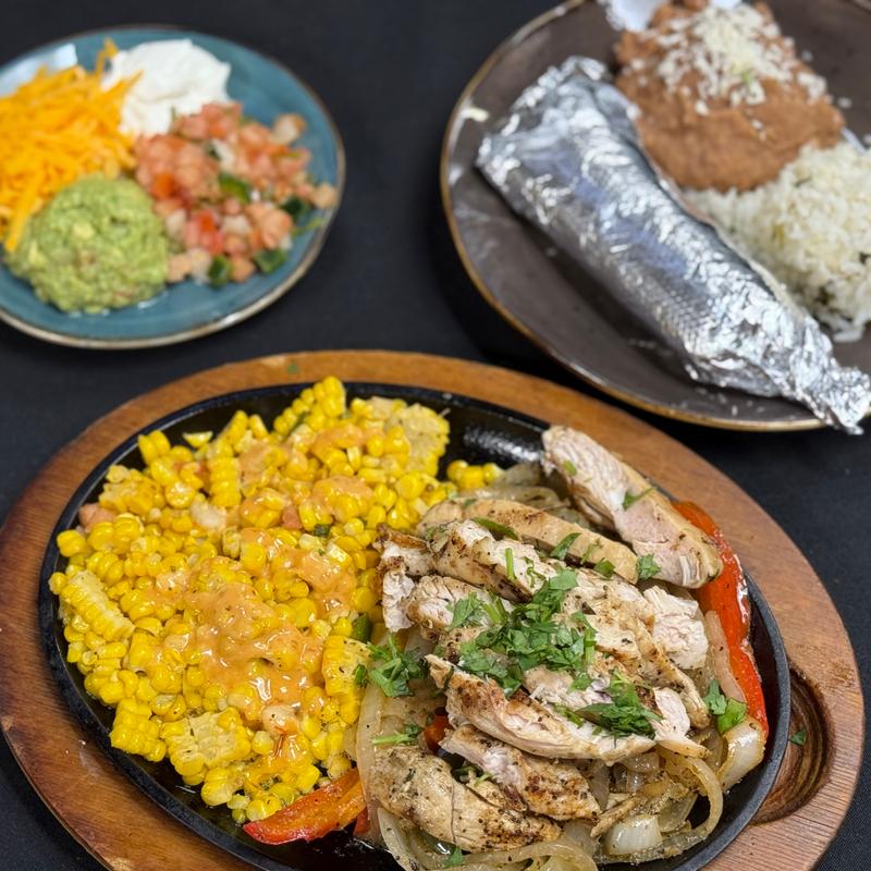 Chicken, Pork, or Veggie Fajitas photo