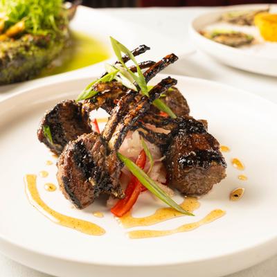 Lamb chops.