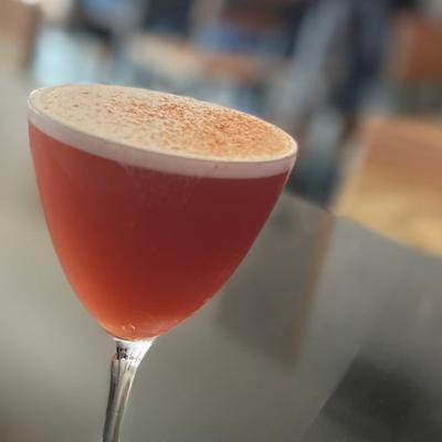 The Final Frontier bourbon cocktail.