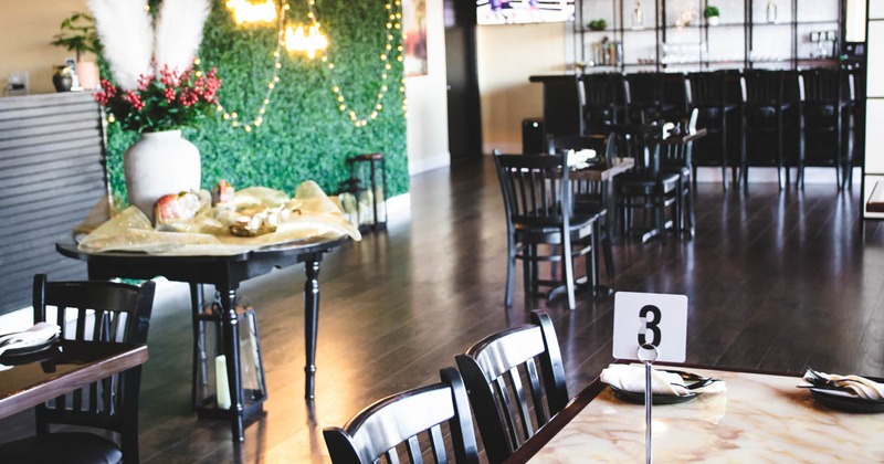 Interior, dining area