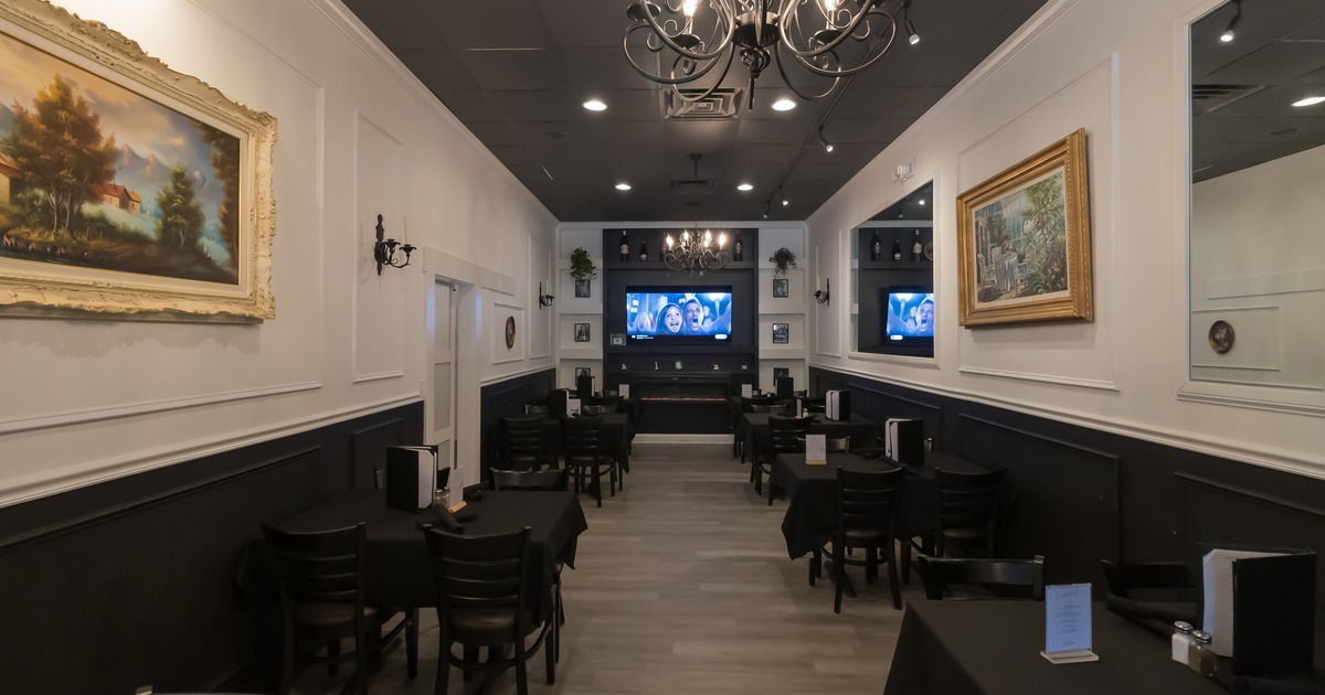 Interior, dining area