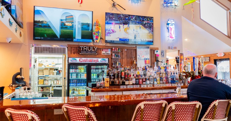 Interior, bar area