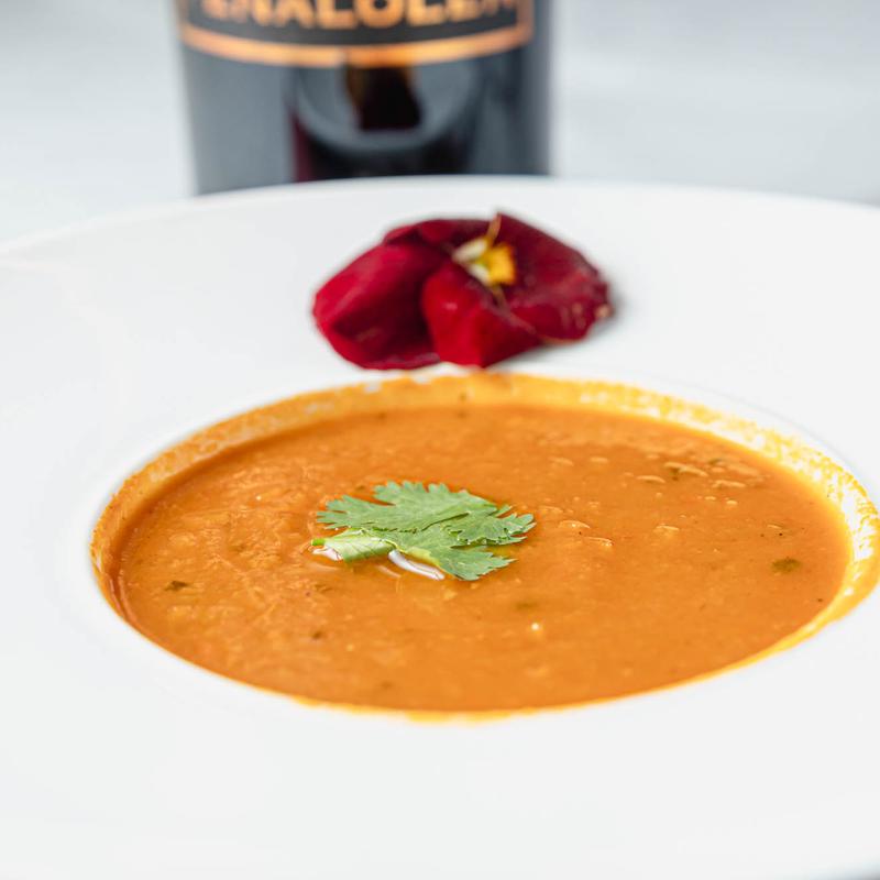 South African Tomato Basil Soup photo
