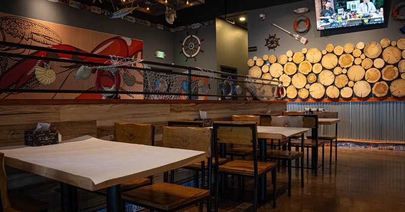 Interior, dining area