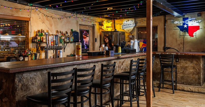Interior, bar area