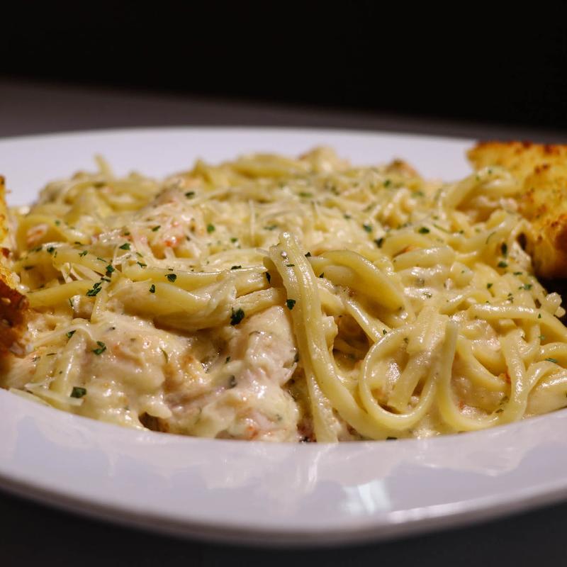 Crab Linguine Alfredo photo