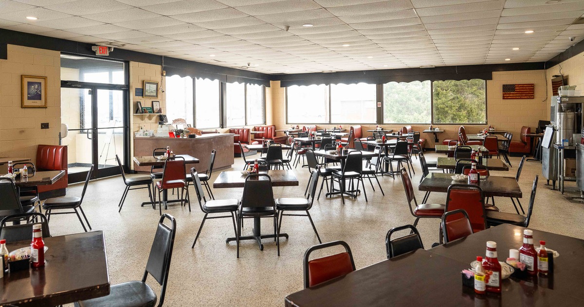 Interior, main dining area