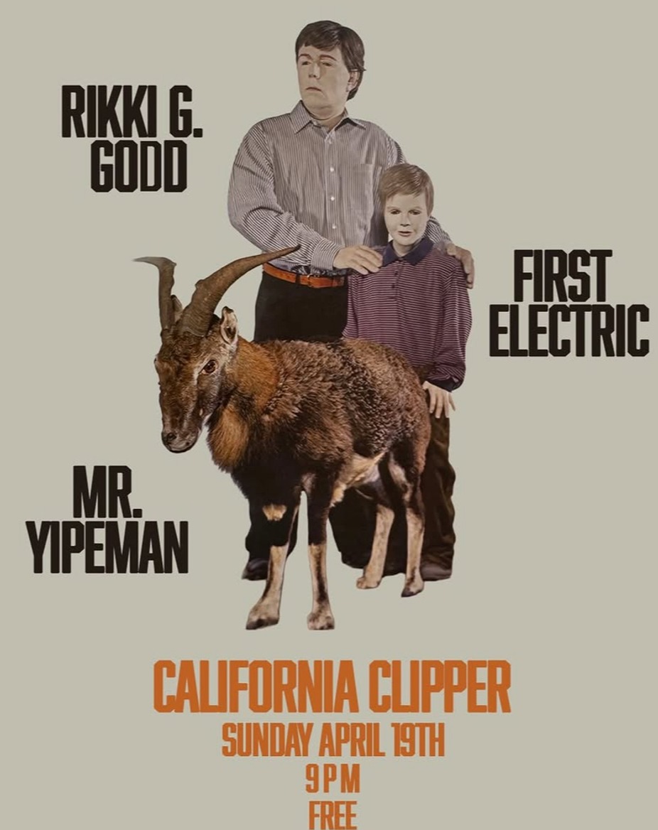 Rikki G. Good, First Electric, Mr. Yipeman event photo