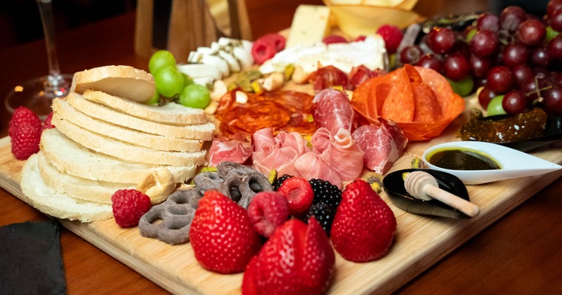 The charcuterie board