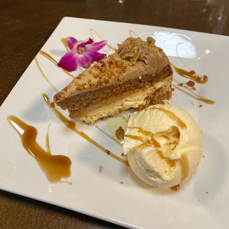 menu item 12 of 17, 2 Layer Sweet Potato Cheese Cake