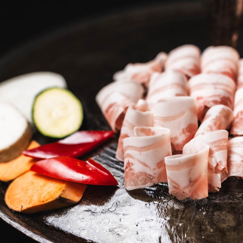 menu item 52 of 110, 8. Sliced Pork Belly