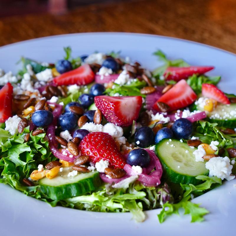 Berry + Goat Cheese Salad photo
