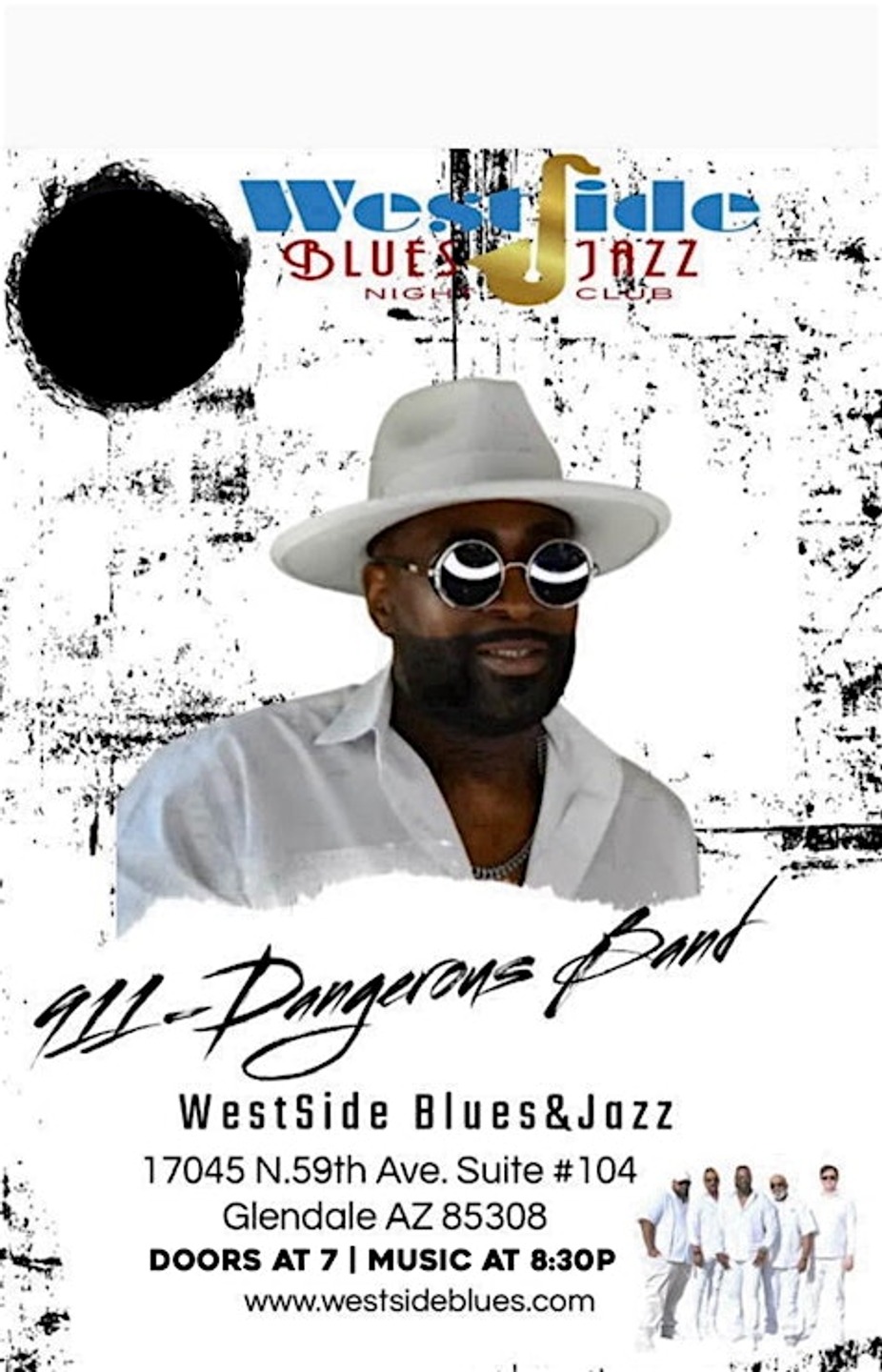 911: Dangerous Band (Old-School R&B/Funk) event photo