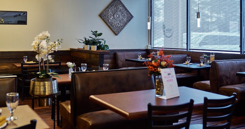 Interior dining area