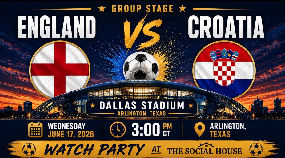 England vs Croatia event photo