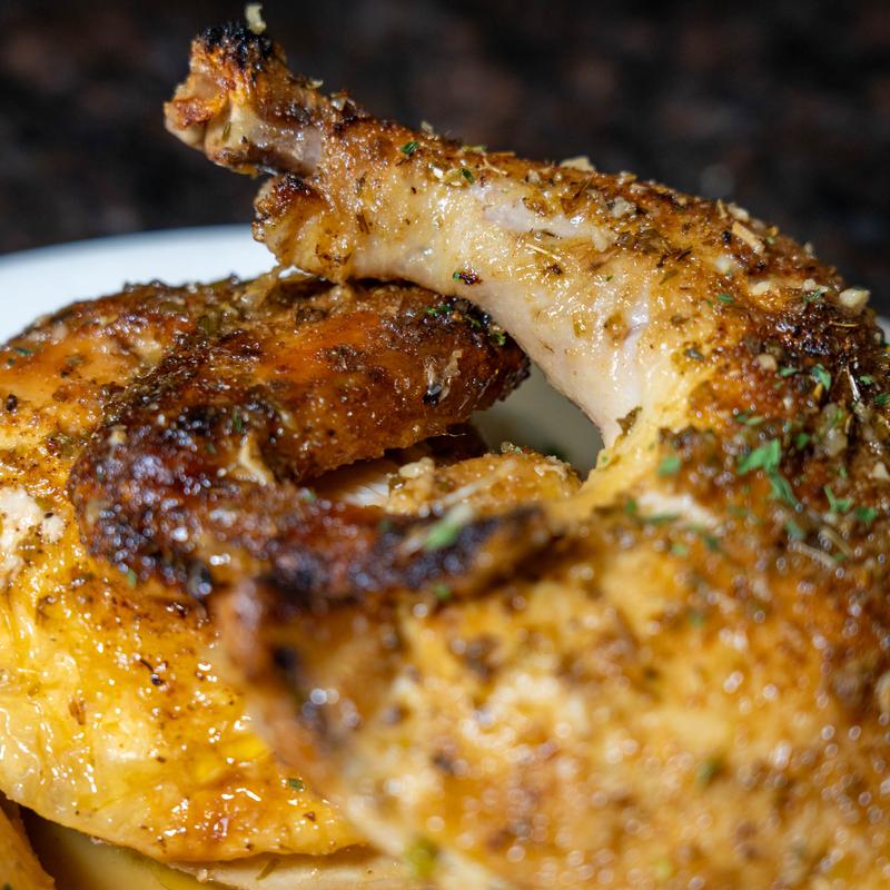 menu item 11 of 12, Fried Half Chicken