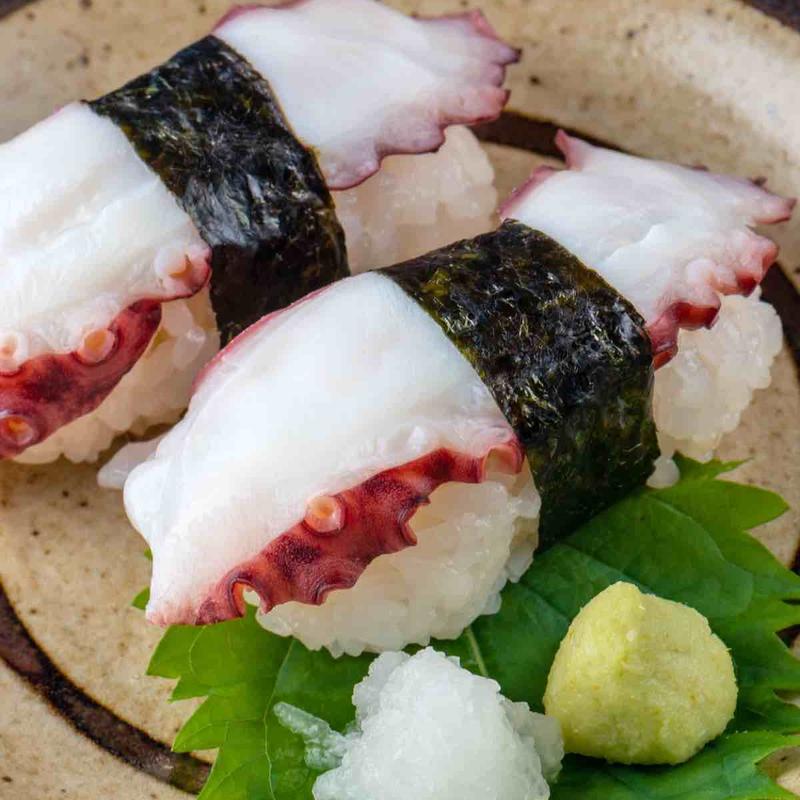 2 Piece Octopus Sushi photo