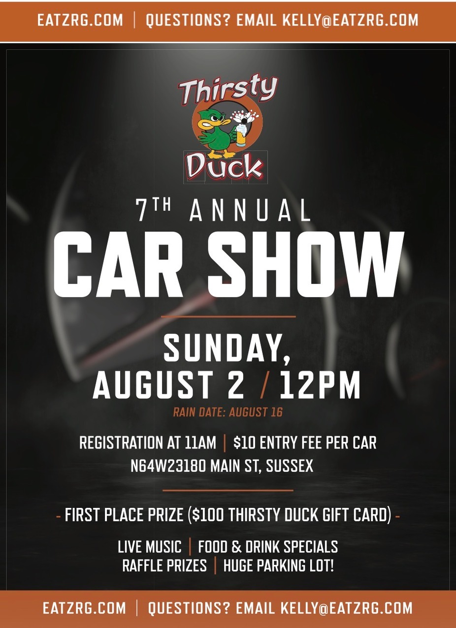 7th Annual Thirsty Duck Car Show event photo