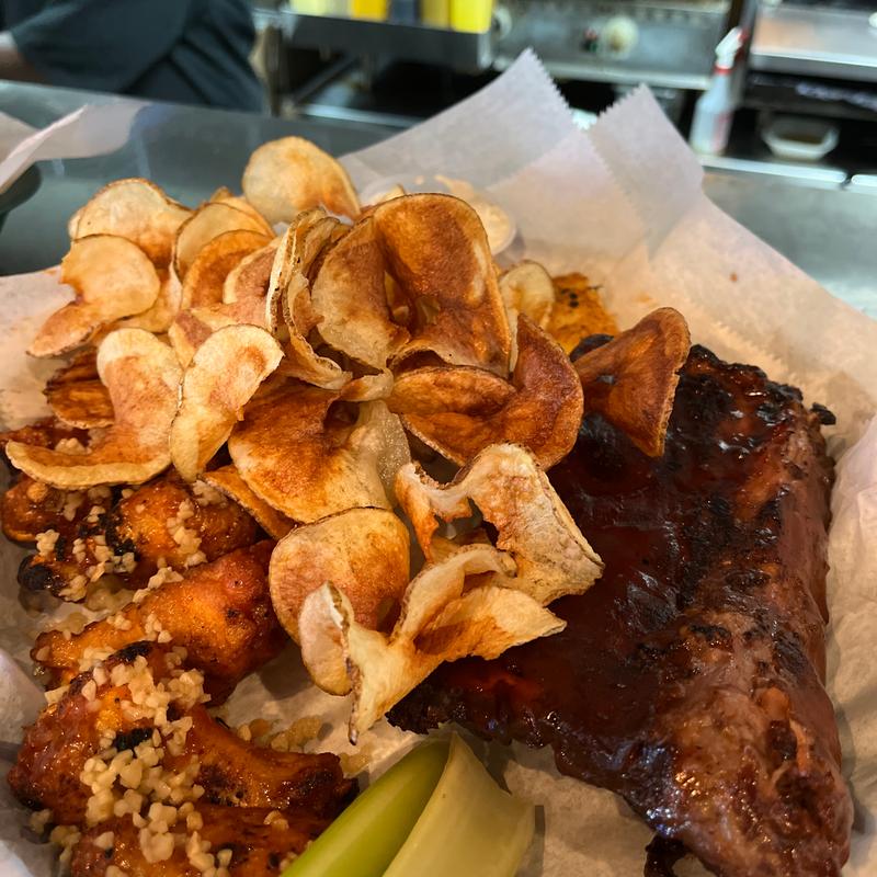 Baby Back Ribs & Wing Combo photo
