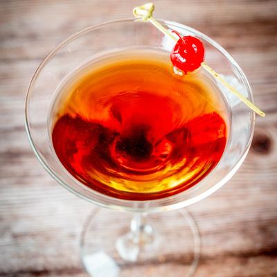 Manhattan cocktail.